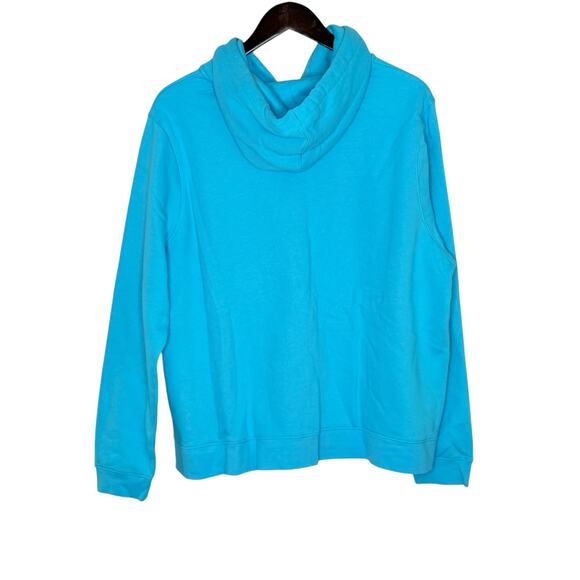 Disney Disneyland Resort 2024 Blue Neon Full Zip Up Hoodie Size 1X New - Picture 4 of 7